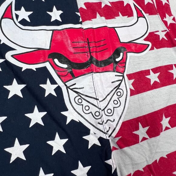 Red Ape Youth Size 8 Small Shorts and Shirt Set Bull Logo Red White Blue - Picture 5 of 9